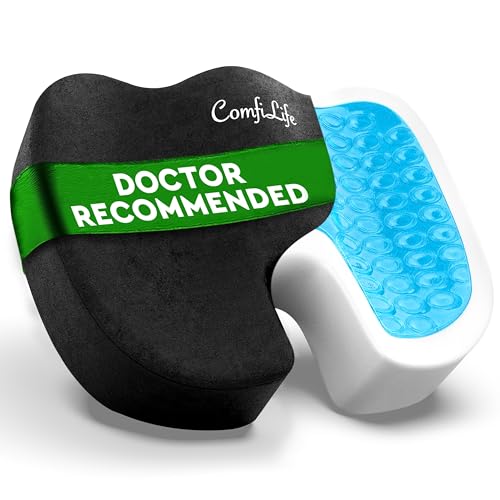 upgraded ComfiLife upgraded Gel & Memory Foam Seat Cushion – Doctor