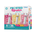 Natural Fruit Flavored Frosted Refreshers 6-Pack Variety Pack 1367 - Vitamin-Infused Natural Refreshing Flavor Core - Default Title