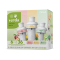 Natural Fruit Flavored Verda 6-Pack Variety Pack CT2I - Zero-Calorie Multi-Flavor Sip Pods for Water Bottle - Default Title