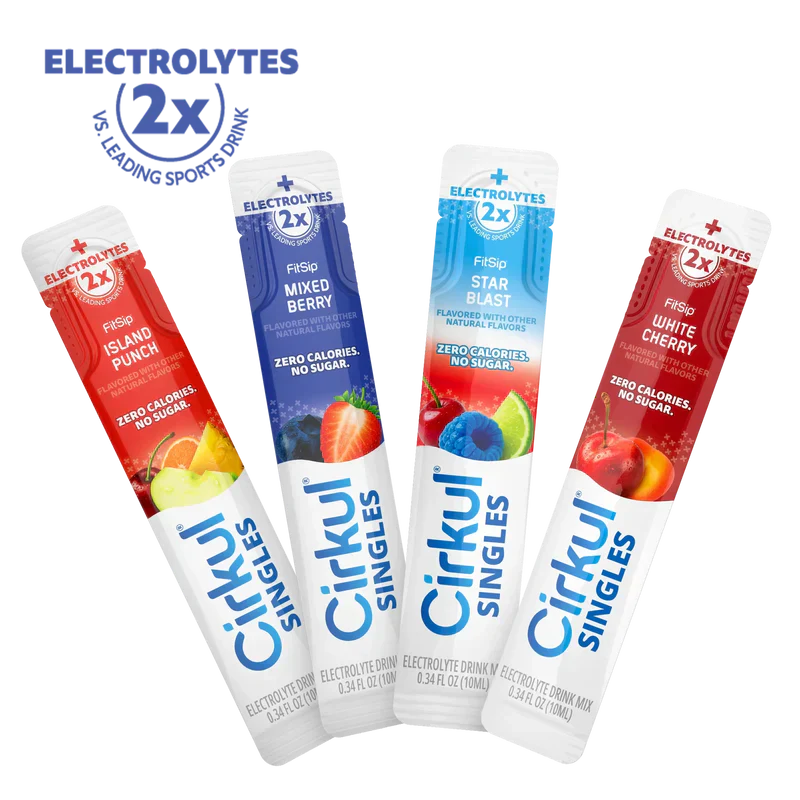 Vitamin-Infused 16-Pack  Singles FitSip Bundle J8XB - Vitamin-Infused Natural Refreshing Flavor Core - Default Title