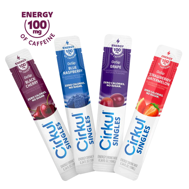 Sugar-Free 16-Pack  Singles GoSip Bundle H74N - Electrolyte Hydration Enhanced Taste Cartridges - Default Title