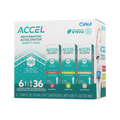 Zero-Calorie Accel 6-Pack Variety Pack IZ9I - Sugar-Free Fruit Flavor Cartridge Refill - Default Title