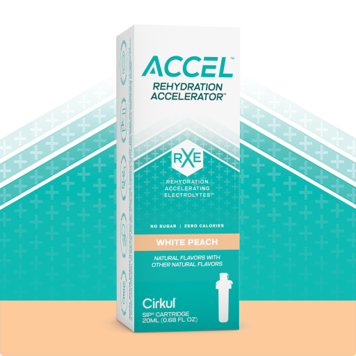 Sugar-Free Accel White Peach PJ1B - Electrolyte Hydration Enhanced Taste Cartridges - Default Title