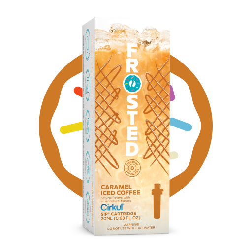 Sugar-Free Frosted Caramel Iced Coffee 9HCZ - Vitamin-Infused Natural Refreshing Flavor Core - Default Title