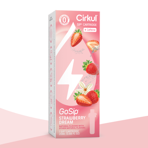Refreshing Electrolyte GoSip Strawberry Dream OAF9 - Vitamin-Infused Natural Refreshing Flavor Core - Default Title