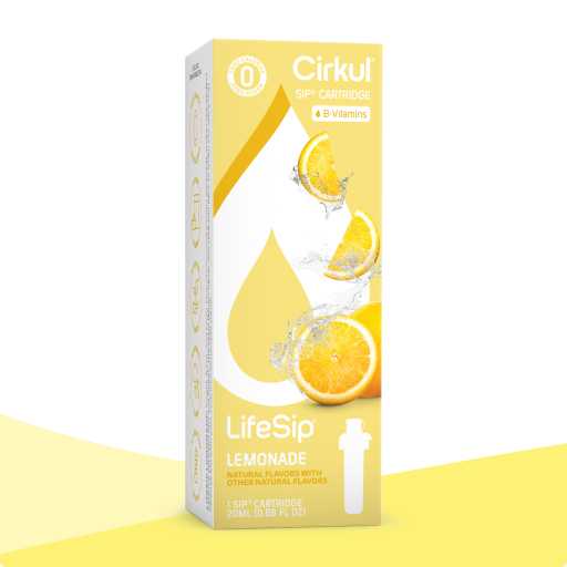 Zero-Calorie LifeSip Lemonade ZO3J - Sugar-Free Fruit Flavor Cartridge Refill - Default Title