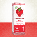 Vitamin-Infused Sabrocita Strawberry 3QID - Sugar-Free Fruit Flavor Cartridge Refill - Default Title