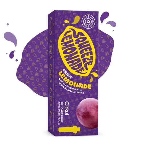 Sugar-Free Squeeze Grape Lemonade QJ8Y - Electrolyte Hydration Enhanced Taste Cartridges - Default Title