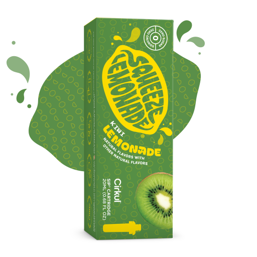 Zero-Calorie Squeeze Kiwi Lemonade 4ULN - Electrolyte Hydration Enhanced Taste Cartridges - Default Title