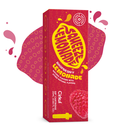 Refreshing Electrolyte Squeeze Raspberry Lemonade QTAS - Electrolyte Hydration Enhanced Taste Cartridges - Default Title