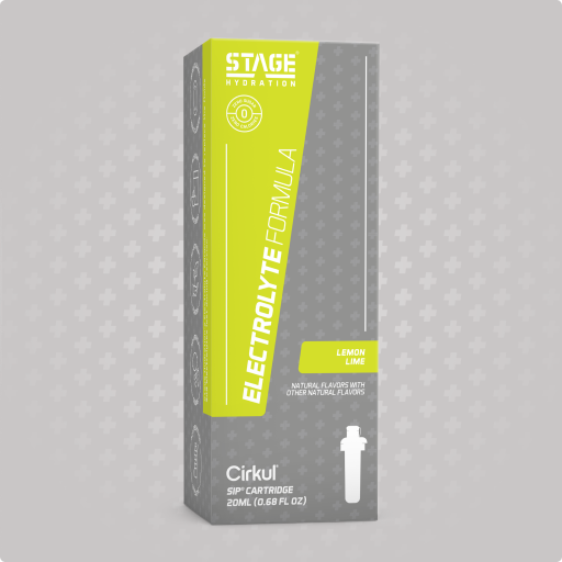 Vitamin-Infused Stage Lemon Lime XQ82 - Electrolyte Hydration Enhanced Taste Cartridges - Default Title